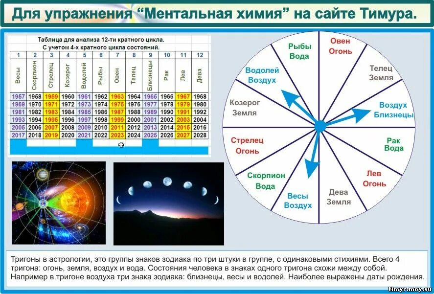 8 циклов жизни