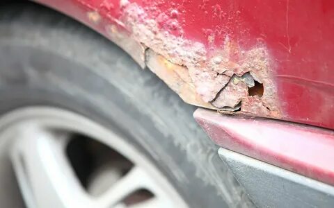 Ржавчина на кузове автомобиля