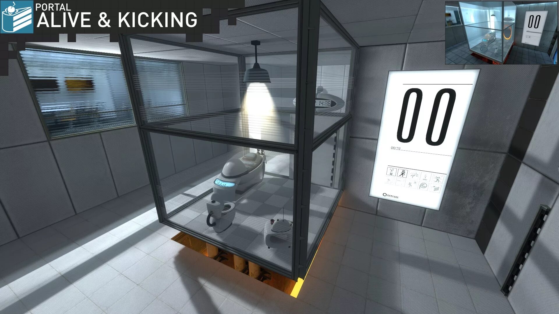 Используя портал. Portal 2 mods. шрифт портал 2. часы портал 2. rtrn портал.