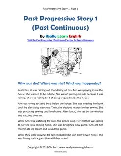 Continuous story