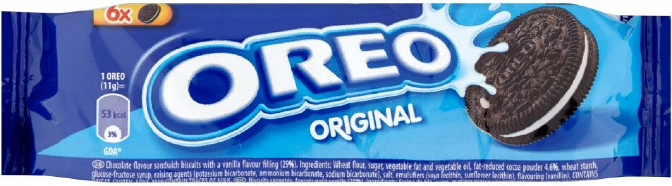 Oreo состав