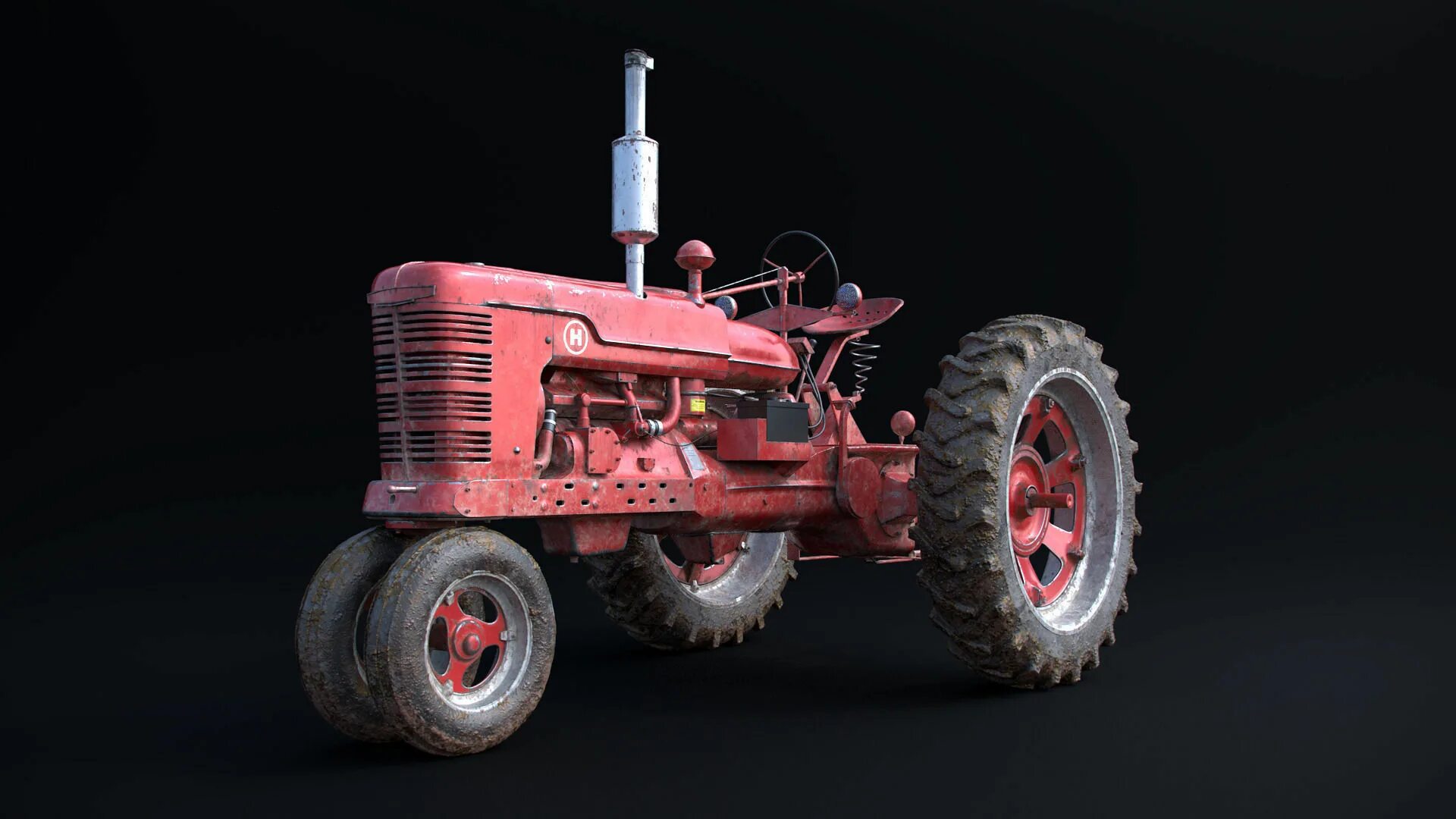 Tractor 3. 3д модель трактора т16. Сатисфектори трактор 3d модель. Трактор будущего.