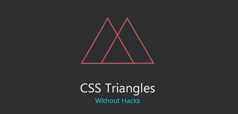 How To Make A Triangle In Css