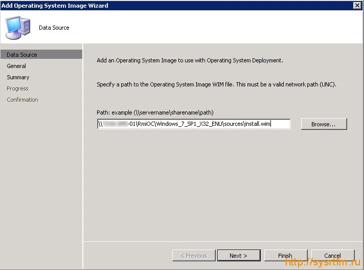 Не удается открыть sources install wim