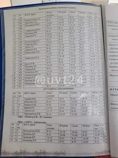 График детской поликлиники альметьевск