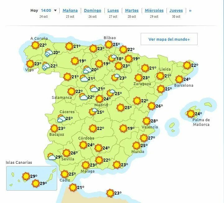 Жара в Испании на карте. Погода на испанском. Испания погода. Palma "el mapa del tiempo". Погода в испании сегодня