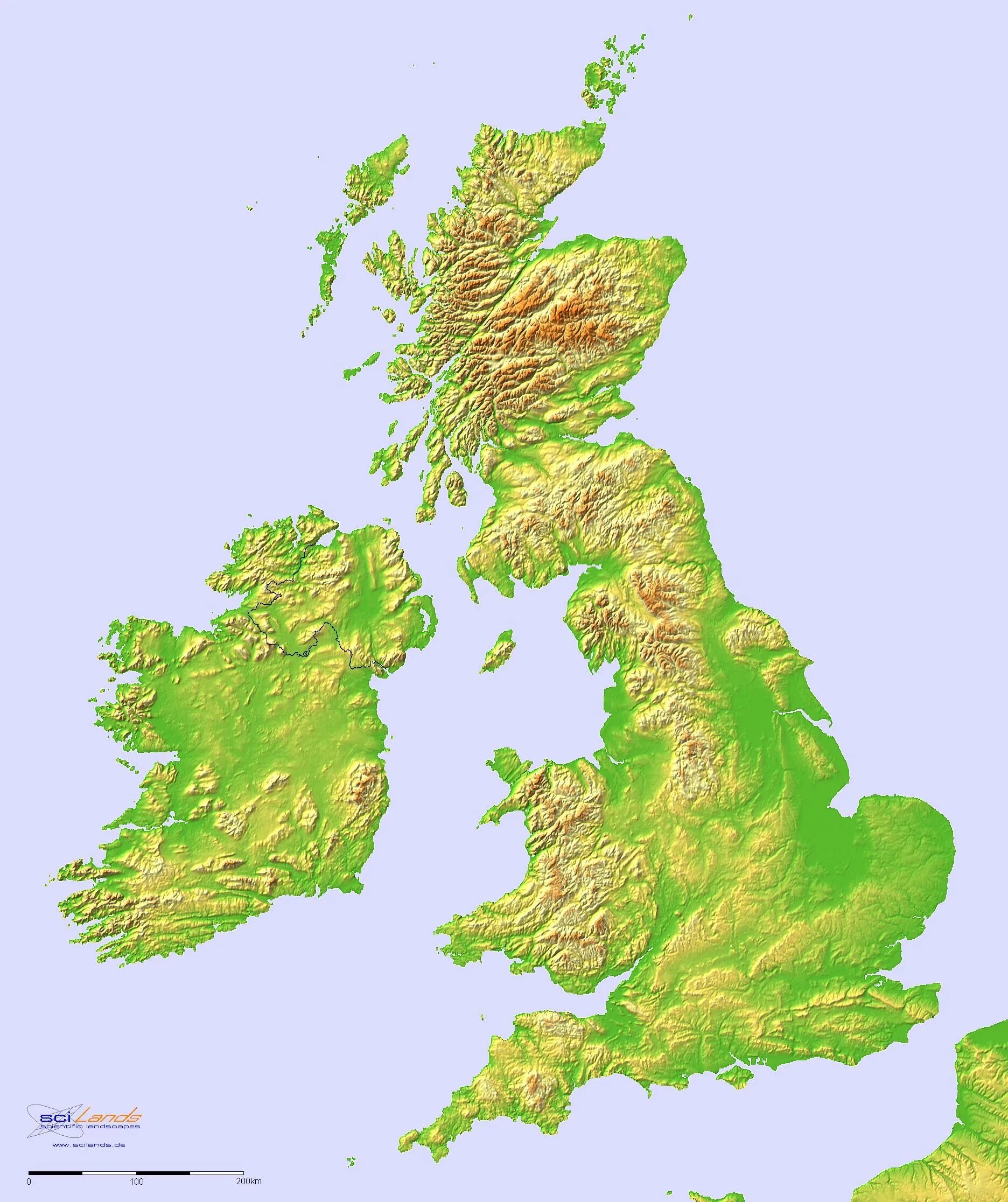 Карта рельефа Англии. Рельеф Великобритании карта. Рельеф Британии. Рельеф британских островов. Uk territory