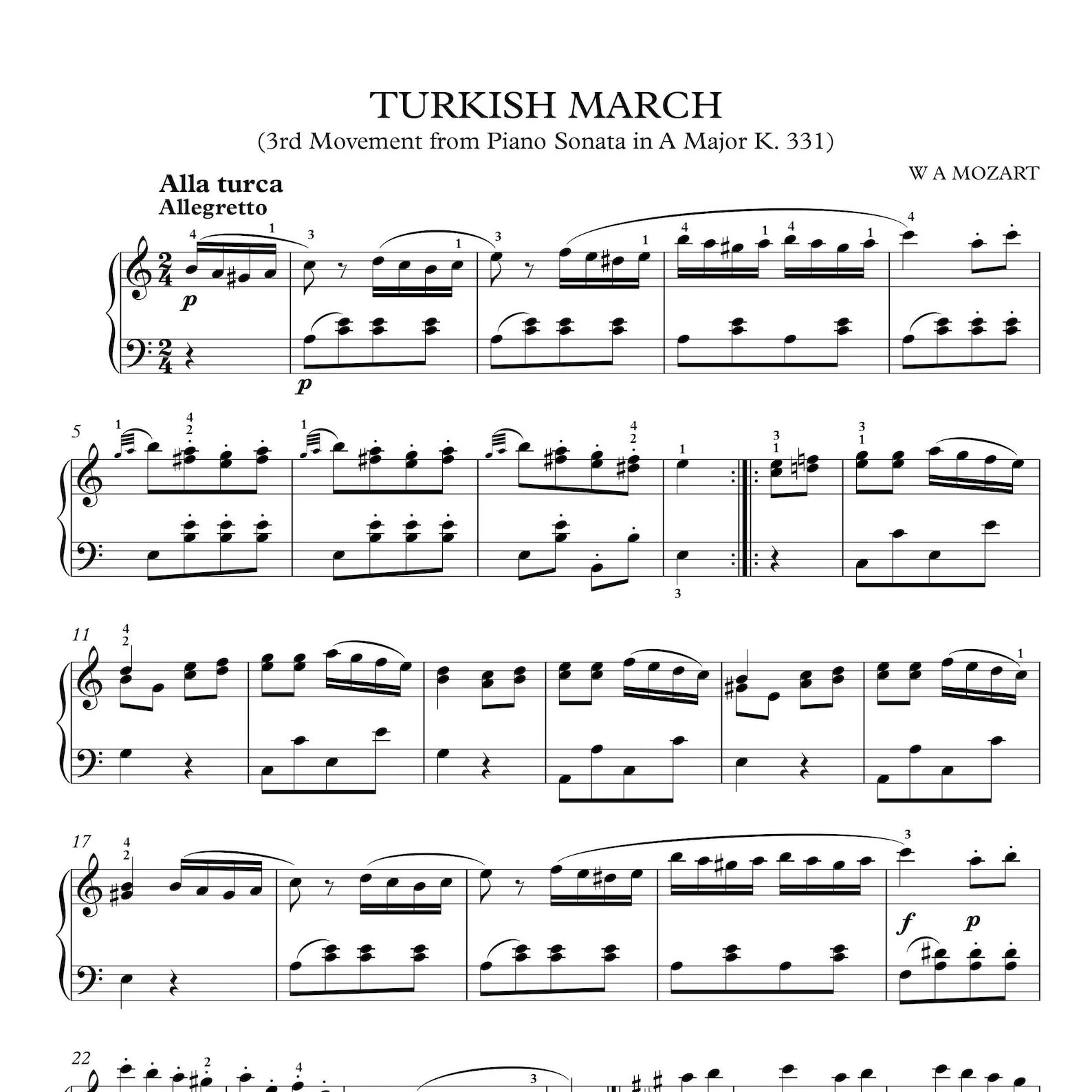 Mozart alla turca. Mozart Piano Sonata no. 11 in a Rondo alla Turca Ноты. Rondo alla Turca Mozart Ноты для фортепиано. Rondo alla Turca Ноты. Turkish March Моцарт.