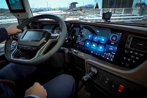 Новый камаз салон