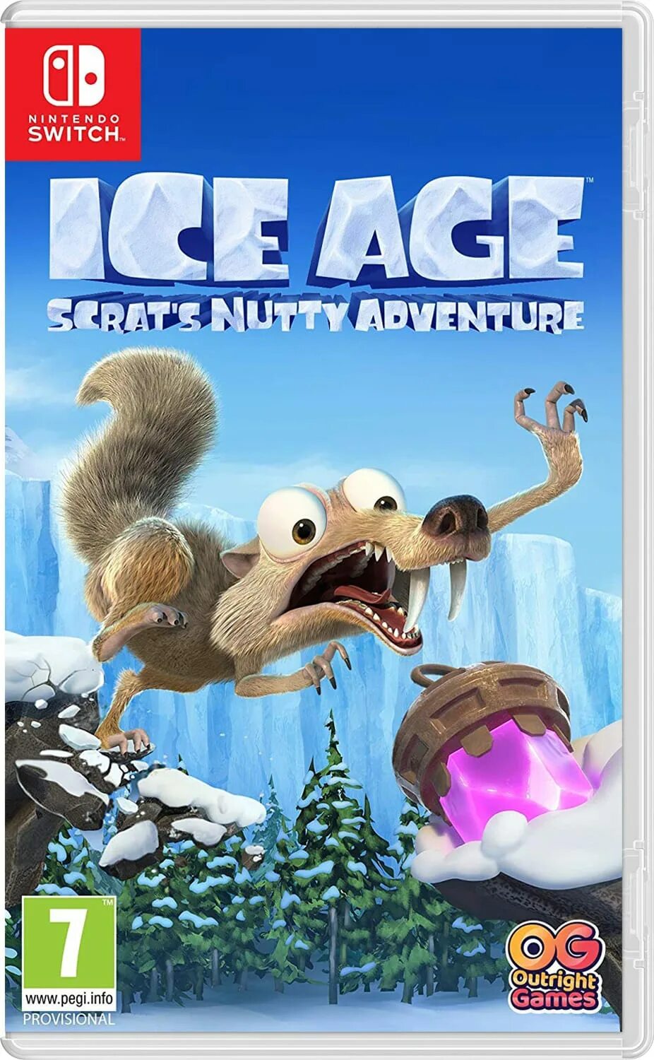 Ice age на Нинтендо свитч. Ледниковый период сумасшедшее приключение Скрэта (Nintendo Switch). Игра Ледниковый период Scrats Nutty. Ice age Nutty Adventure. Ice age scrats nutty