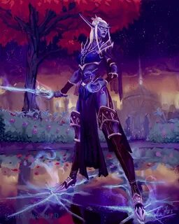 ArtStation - NIghtborne cryomancer World Of Warcraft Characters, Warcraft A...