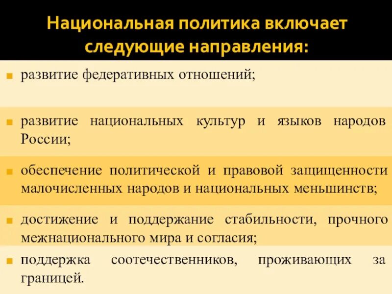 Национальные и федеральные отношения. Развитие федеративных отношений. Направления национальных отношений. Тенденции развития национальных культур. Федеральные отношения.