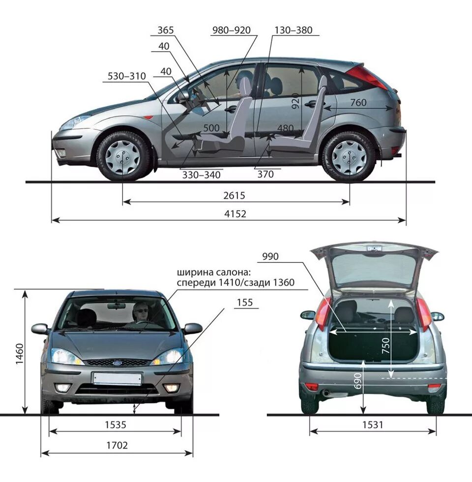 Характеристики салона автомобилей. Chevrolet Lacetti хэтчбек габариты. Chevrolet Lacetti универсал габариты. Форд фокус 1 универсал Размеры. Шевроле Лачетти универсал габариты.