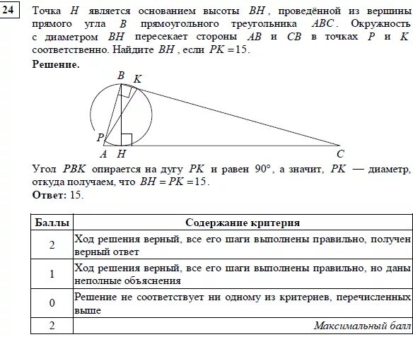 Точка аш является