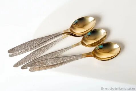 Чайные ложки посеребренные