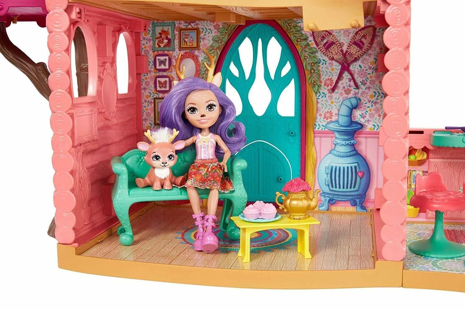 Enchantimals домик Данессы. Игровой набор Mattel Enchantimals - домик Данессы Оленни frh50. Домик Оленни Enchantimals. Игровой набор Энчантималс домик Данессы олени.