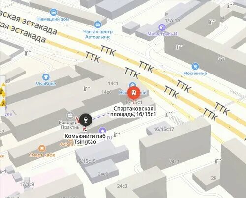 3а. Театр модерн карта. Спартаковская площадь 9/1 на карте с названиями улиц. Спартаковская площадь метро. Театр модерн на карте москвы.