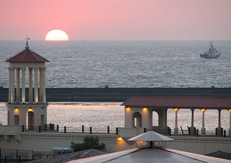 сочи море набережная