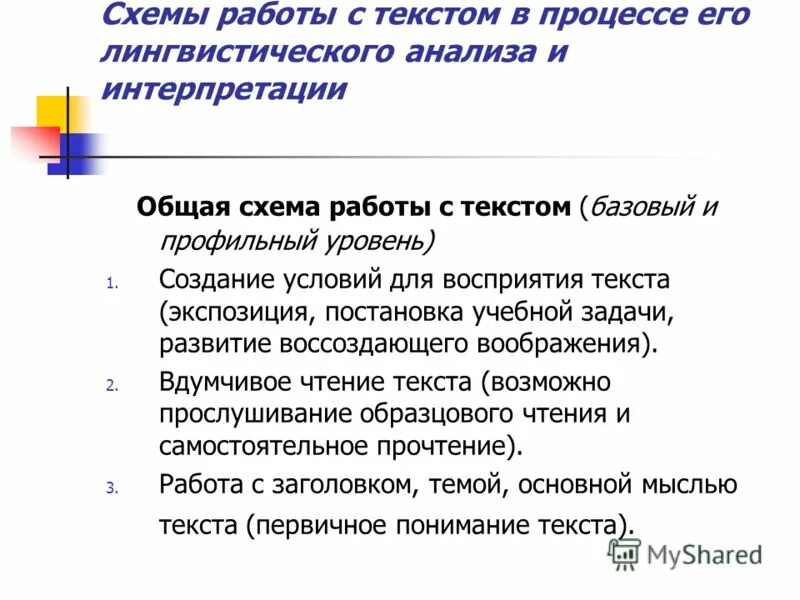 тексты базового уровня