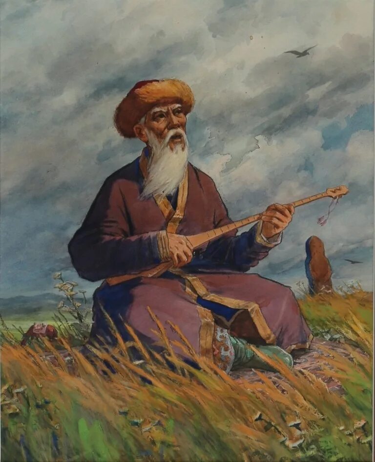 Художник Константин Яковлевич Баранов. Баранов Константин Яковлевич (1910-1985).. Башкирский аксакал. Казахская живопись