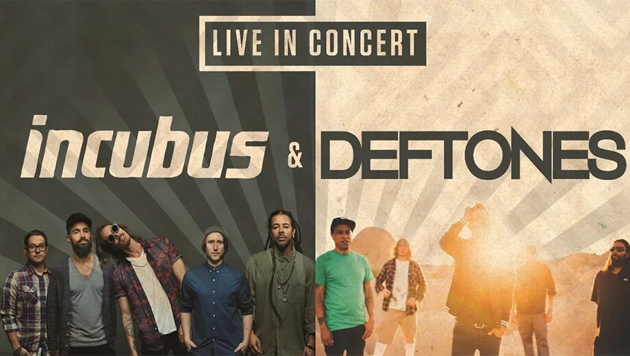 Deftones. Incubus концерт. Deftones тур. Deftones концерт.