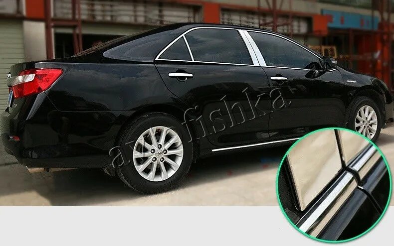 Накладки на двери камри. Camry 50 Khan. Хромированные Камри v50 2016. Дверь Toyota Camry v50. Двери Тойота Камри 50.