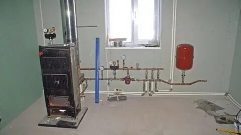 Отопление загородного дома антифризом
