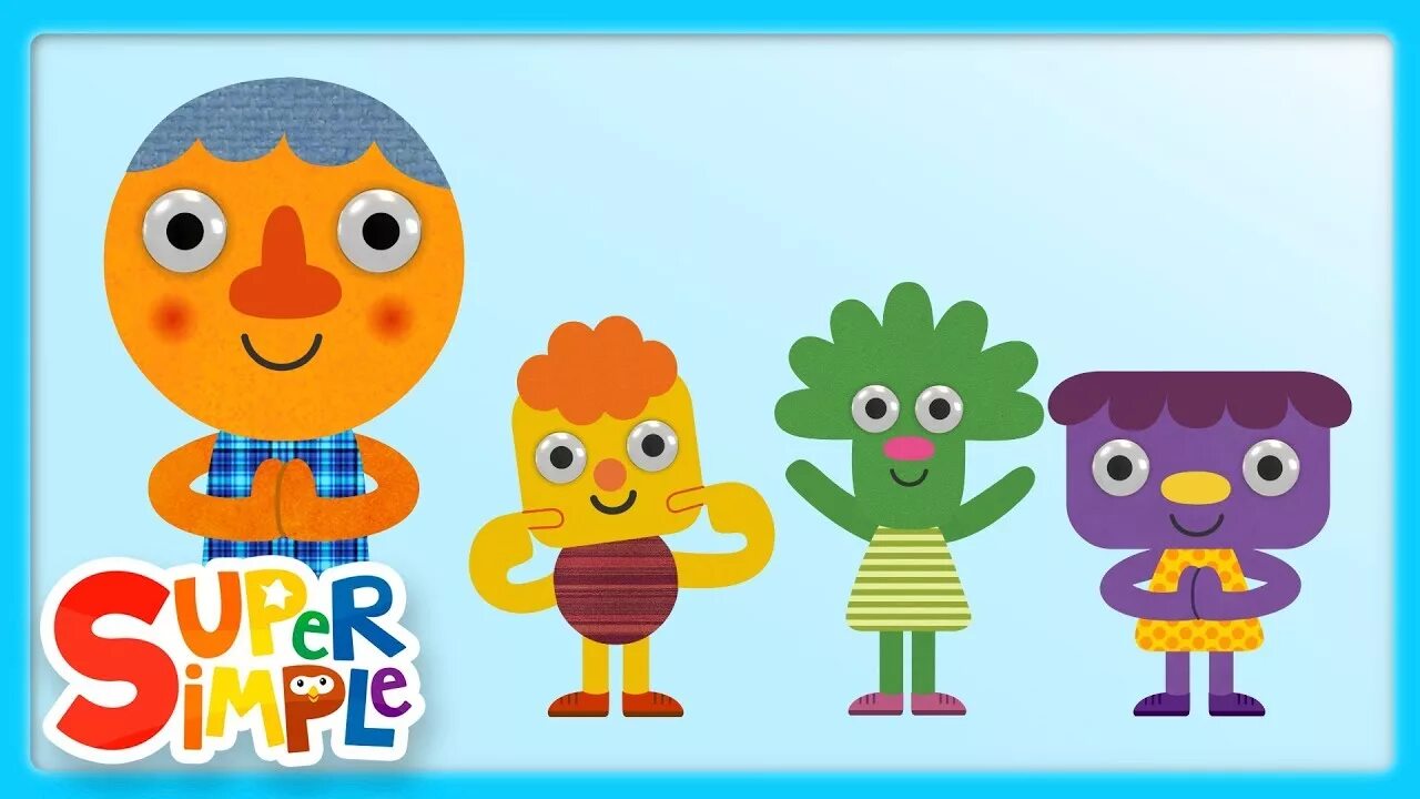 Super simple Songs. Хэппи Сонг. Super simple Songs emotions. Super simple Songs Kids Songs.