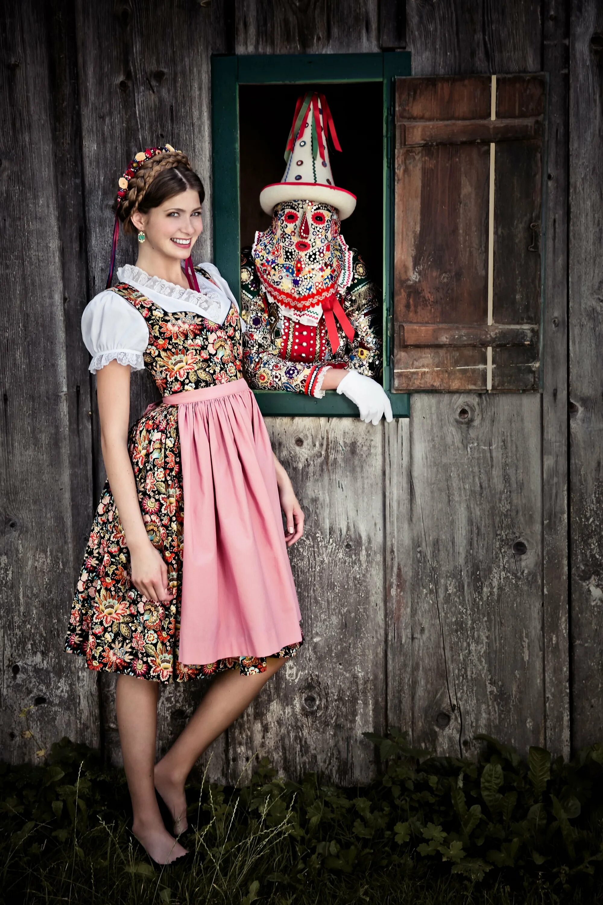 Деревенское платье. Lena Hoschek_tradition. Деревенский стиль в одежде. Платье для девочки в деревенском стиле. Костюм в деревенском стиле.