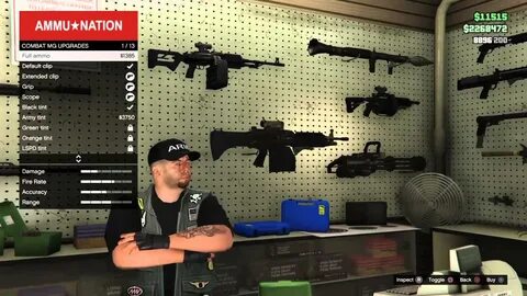 Гта 5 оружейный магазин