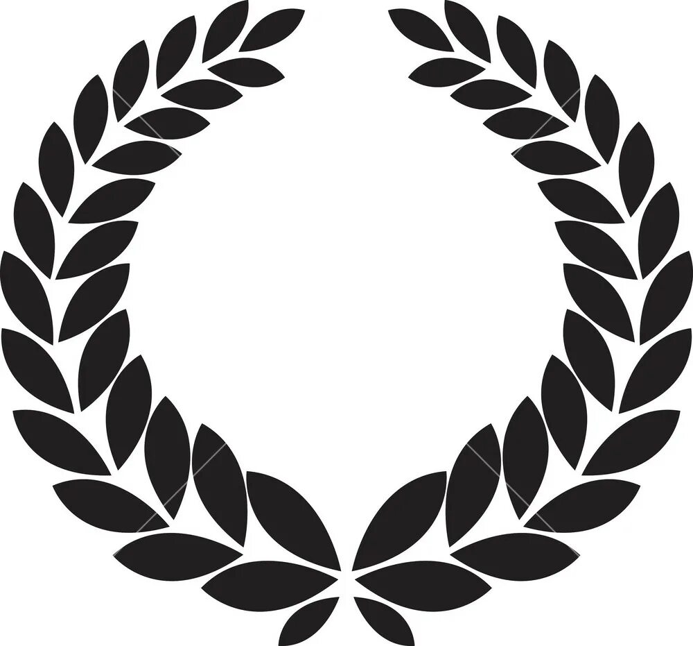 Лавровый венок вектор. Два венка. Два венка. Геральдический венок. Лавры цезаря.