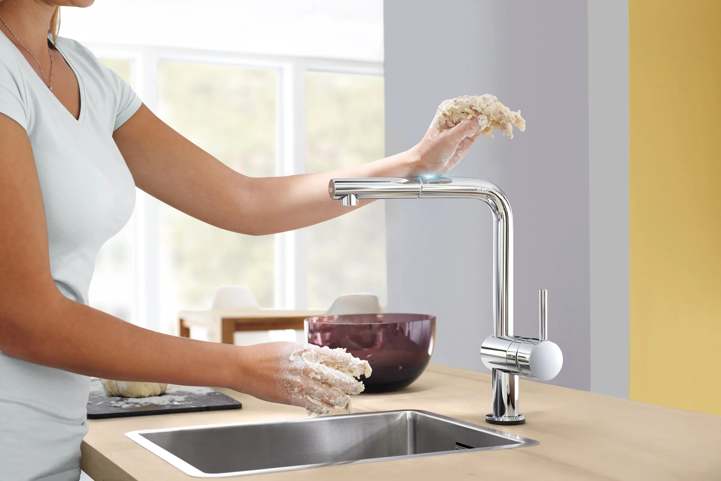 Grohe Touch 31360001. Grohe Minta кухня. Смеситель Grohe Touch 31360000. Grohe Minta (32488000). Закрой воду на кухне
