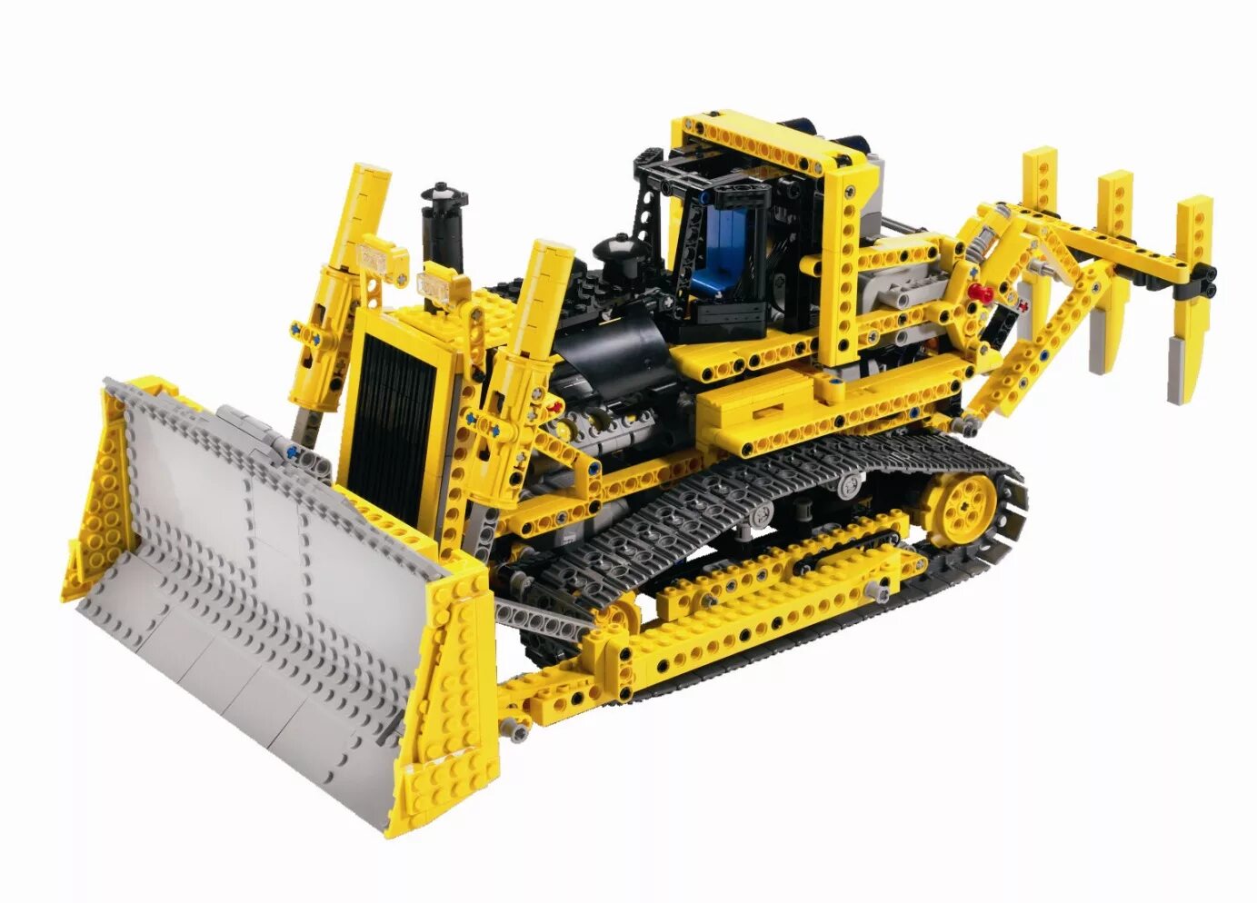 Technic бульдозер. Конструктор lepin Technics 20008 бульдозер с электроприводом.