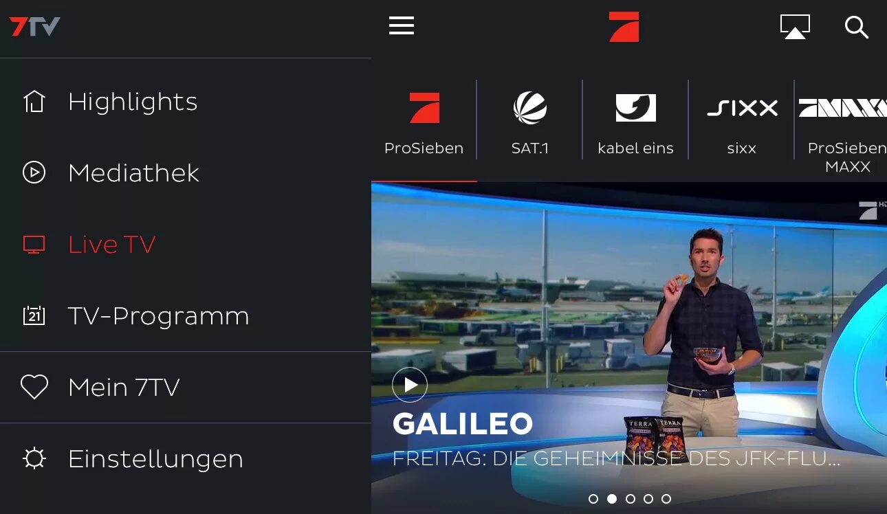 DDX 7tv. JOKERGE 7tv. 7 TV MD. Программа «Galileo» на PROSIEBEN. S 7 tv