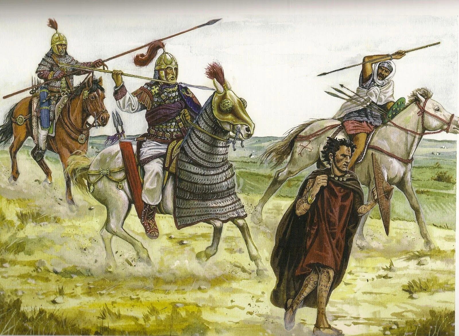 Должностное лицо византии 5 букв сканворд. Византийский воин 6 век. Воины Византийской империи.