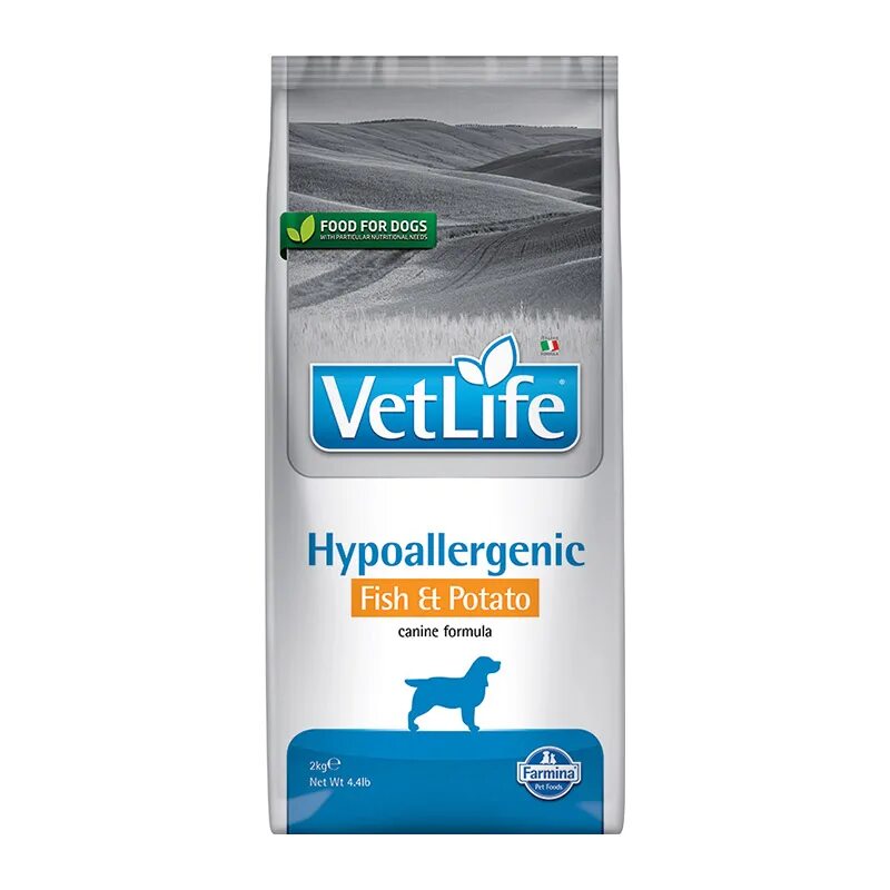 Farmina vet life для кошек купить. Farmina vet Life Hypoallergenic Fish & Potato. Farmina vet Life Hypoallergenic. Корм гипоаллергенный vet Life Hypoallergenic. Vet Life корм для собак.