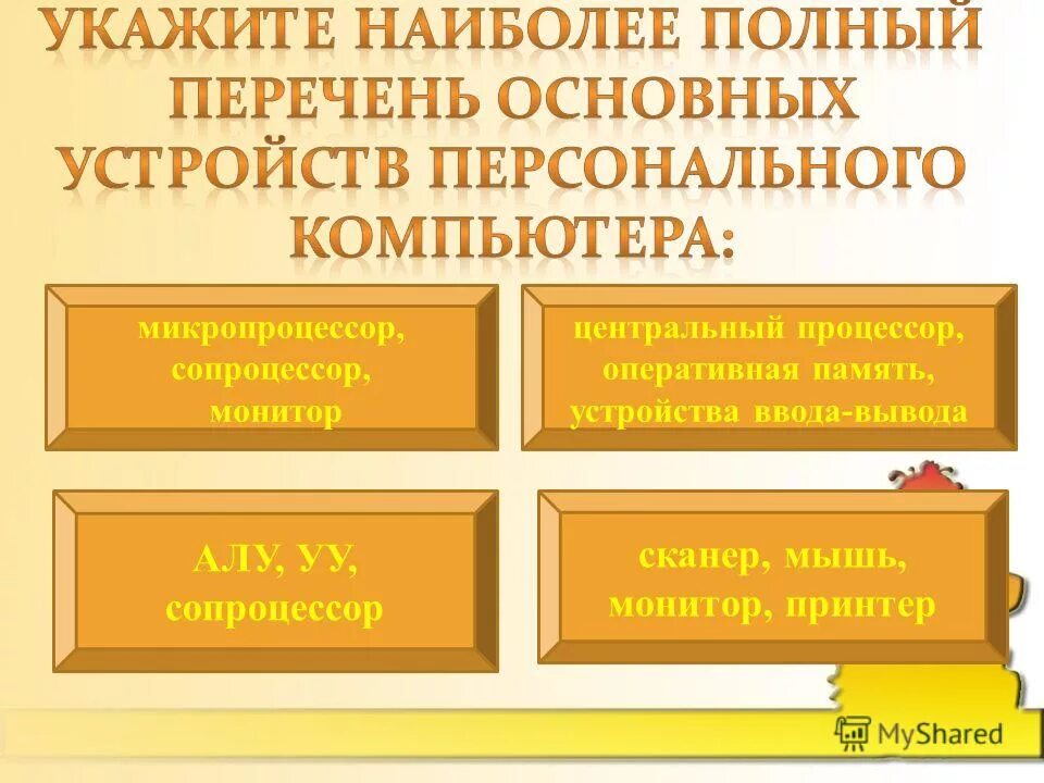 Типы периферийных устройств пк. Перечень основных устройств. Вывод информации. Наиболее полный перечень основных устройств персонального. Перечень основных устройств персонального компьютера.