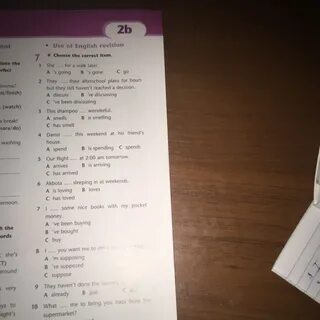 3 choose the right option