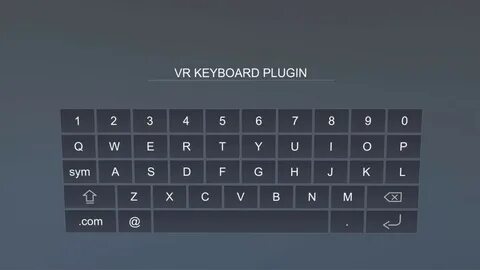 Клавиатуры unity