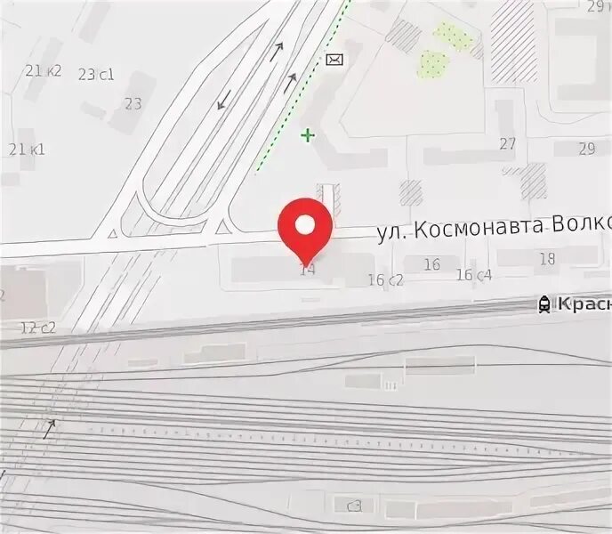 Ооо линия 1. Улица Космонавта Волкова 14 Москва на карте. Космонавта Волкова 18 на карте.