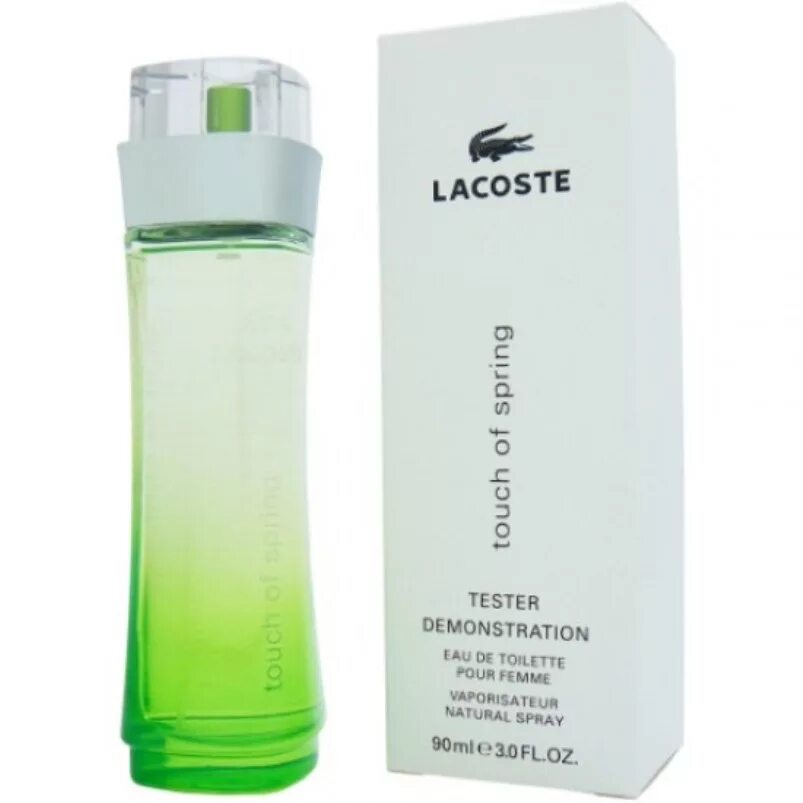 Lacoste Touch of Spring 90 мл. Тестер Lacoste "Touch of Spring" 90 ml. Lacoste туалетная женская вода женская. Туалетная вода Lacoste Touch of Spring. Туалетная вода через