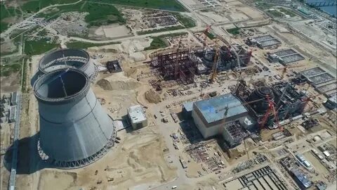 Строительство крупных электростанций
