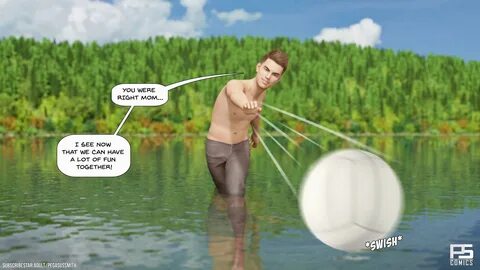 Заблудившиеся в лесу 3d комикс