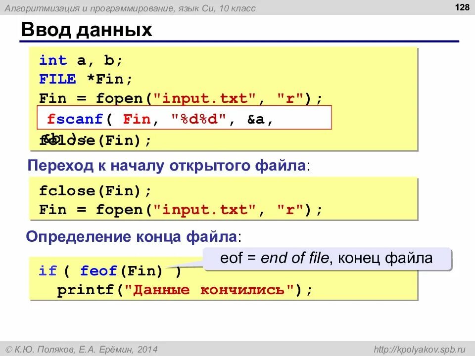 Ввод данных в языке программирования. Код на языке си. Ввод данных в си. Си (язык программирования). Работа с input txt