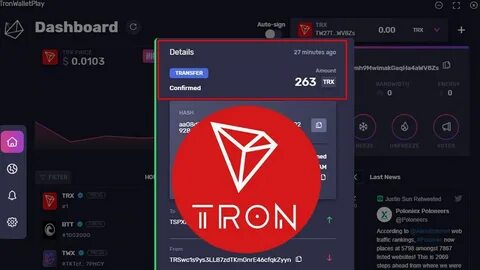 Кошелек tron wallet