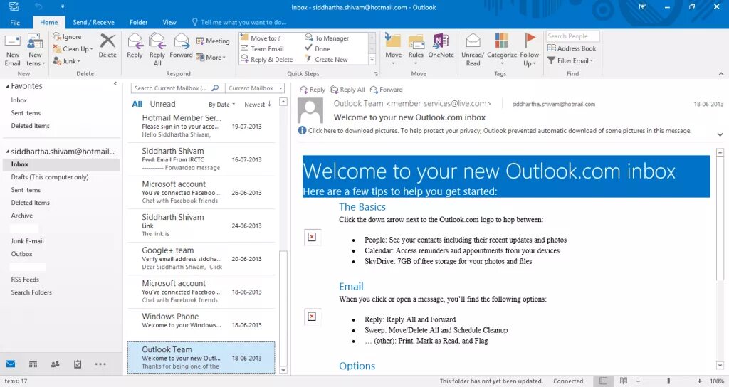 Outlook почта. Электронная почта Outlook. Аутлук почта. Outlook 2016.