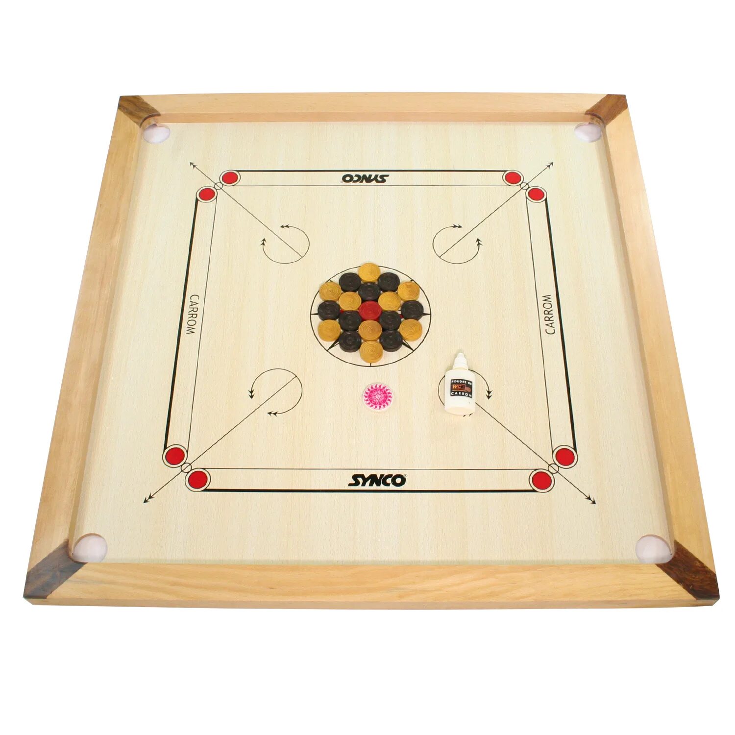 Карром. Размер доски Карром. Carrom Board large.