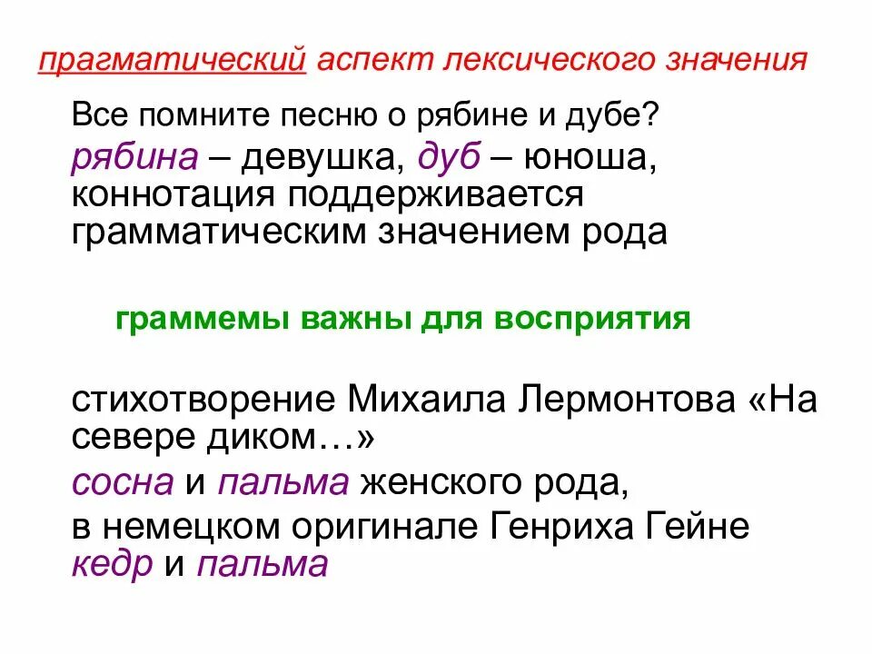 Лексическое значение слова ч. Прагматический аспект лексического значения. Прагматический компонент лексического значения. Прагматический аспект лексического значения примеры. Аспекты лексического значения по Новикову.