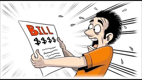 He pays the bill