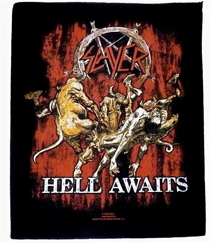 Slayer awaits. Slayer hell awaits. Slayer awaits. Футболка slayer оригинал. Slayer hell awaits 1985.